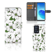 OPPO Reno 6 Pro Plus 5G Hoesje Dogwood Flowers