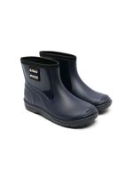 BOSS Kidswear bottes de pluie à patch logo - Bleu