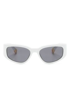 Jacquemus lunettes de soleil à monture rectangulaire - Blanc