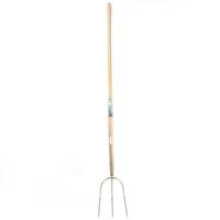 Hooivork 3 tands, steel 4.5vt 135 cm.
