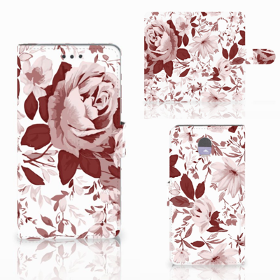 Hoesje Samsung Galaxy J7 2017 | J7 Pro Watercolor Flowers