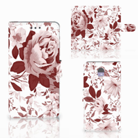 Hoesje Samsung Galaxy J7 2017 | J7 Pro Watercolor Flowers