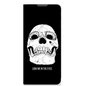 Mobiel BookCase Motorola Moto G51 5G Skull Eyes