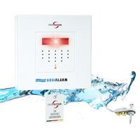 Protector WA-1.2 Watermelder met extra externe waterniveausensor voor kelder, wasmachine en pompbehuizingen | wateralarm met 90 cm sensorkabel | werkt op batterijen en dubbele sensortechnologie