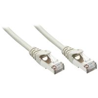 LINDY 48347 RJ45 Netwerkkabel, patchkabel CAT 5e F/UTP 10.00 m Grijs 1 stuk(s) - thumbnail