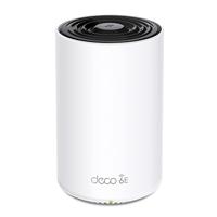 TP-Link Deco XE75 netwerkrouter AXE5400 Wi-Fi 6E Tri-Band, WLAN-systeem 6E Mesh voor het hele huis, Gigabit poort, 802.11ax 6GHz, AI-Driven Mesh, TP-Link HomeShield, MU-MIMO, OFDMA