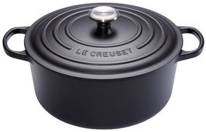 Le Creuset Braadpan Signature - Mat Zwart - ø 34 cm / 12 liter