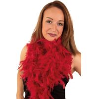 Boa bordeaux rood 180 cm