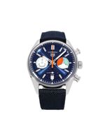 TAG Heuer montre Carrera Skipper 39 mm non portée (2023) - Bleu