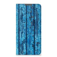 Motorola Moto G52 | Moto G82 Book Wallet Case Wood Blue