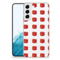 Samsung Galaxy S22 Plus Siliconen Case Paprika Red