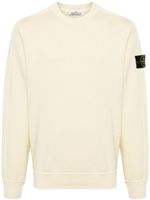 Stone Island sweat en coton à patch Compass - Tons neutres