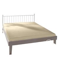 Bassetti Hoeslaken Uni 40/755 crème katoen/elastaan, afmetingen: 90cm x 190cm, 100cm x 220cm, 9235178