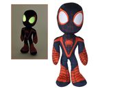 Marvel Plush Figure Glow In The Dark Eyes Miles Morales 25 cm - thumbnail