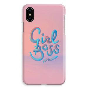 Girl boss: iPhone XS Max Volledig Geprint Hoesje