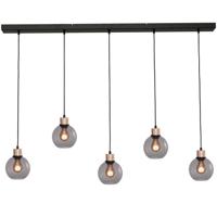 Masterlight Hanglamp Lazise 5x Ø 15cm goud 2641-05-02-130-5-15 - thumbnail