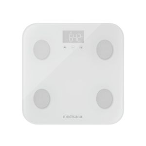 Medisana BS 600 WiFi Analyse-personenweegschaal Weegbereik (max.): 180 kg Wit Met Bluetooth