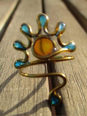 Vintage Maansteen Kroon Ring