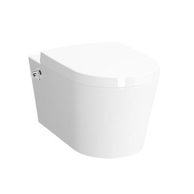 Toiletpot Hangend Vitra Diepspoel Rimfree Wandcloset Keramiek Wit met Bidet