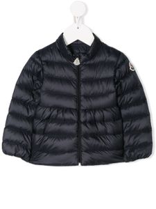 Moncler Enfant doudoune à fermeture zippée - Bleu