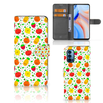 OPPO Reno 4 Pro 5G Book Cover Fruits OPPO Reno 4 Pro 5G Book Cover Fruits