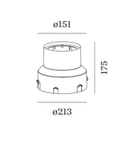 Wever & Ducre - Map / Chart 1.6 Recessed Ground Housing