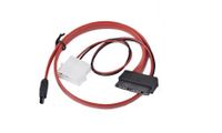 Gembird CC-MSATA-001 Zwart, Rood SATA-kabel - thumbnail