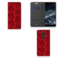 Nokia 5.1 (2018) Smart Cover Red Roses