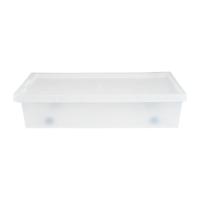 Opbergbox bed - Transparant - 70x39,5x17 cm