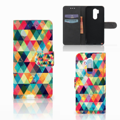 LG G7 Thinq Telefoon Hoesje Geruit