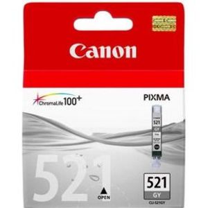 Canon CLI-521 GY inktcartridge 1 stuk(s) Origineel Grijs