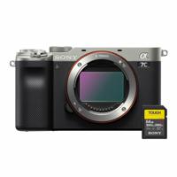 Sony A7C systeemcamera Zilver Spelen Brons Pakket