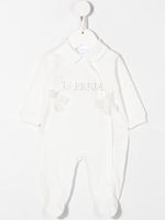 La Perla Kids trousseau de naissance à logo strassé - Blanc