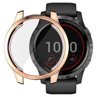 Hat Prince Garmin Venu 2 TPU Hoesje met Schermbeschermer - 45mm - Goud