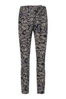 Studio Anneloes - Dark blue Flower trousers - Maat XXL - thumbnail