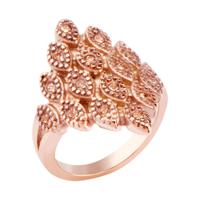 Ring Met roségoud verguld chirurgisch staal Ringen