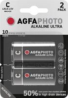 AgfaPhoto Batterij Alkaline Ultra -C LR14 Baby 2 stuks