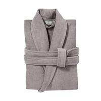 Seahorse Pure Badjas Velours - cement - S