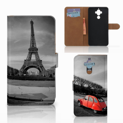 Huawei Mate 9 Flip Cover Eiffeltoren Huawei Mate 9 Flip Cover Eiffeltoren