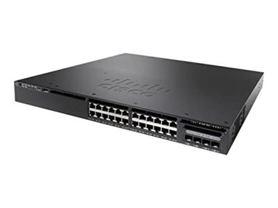 Cisco WS-C3650-24PS-E Catalyst 3650 24 Port PoE 4X1G Uplink IP Services