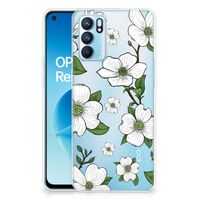 OPPO Reno 6 5G TPU Case Dogwood Flowers - thumbnail