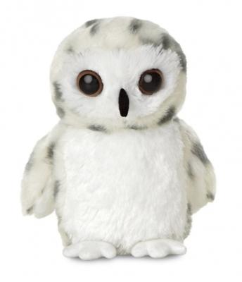 Aurora knuffel Mini Flopsie sneeuwuil wit 20,5 cm Aurora knuffel Mini Flopsie sneeuwuil wit 20,5 cm