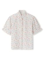 Bonpoint blouse Cindy à fleurs - Blanc