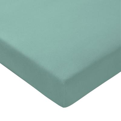 Jersey-elastaan-hoeslaken, jade 150 × 200 cm