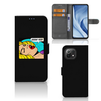 Xiaomi 11 Lite 5G NE | Mi 11 Lite Wallet Case met Pasjes Popart Oh Yes - thumbnail