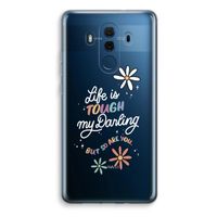 Tough Life: Huawei Mate 10 Pro Transparant Hoesje - thumbnail