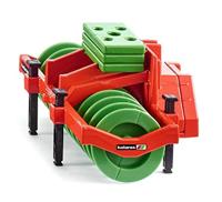 siku 2068, Holaras Silowals hanger, 1:32, metaal/kunststof, groen/oranje, incl. 3 gewichtsplaten