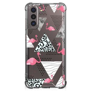 Samsung Galaxy S21 Case Anti-shock Flamingo Triangle