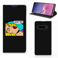 Samsung Galaxy S10 Hippe Standcase Popart Oh Yes