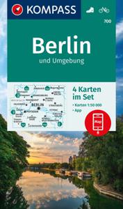 Wandelkaart 700 Berlin und Umgebung | Kompass